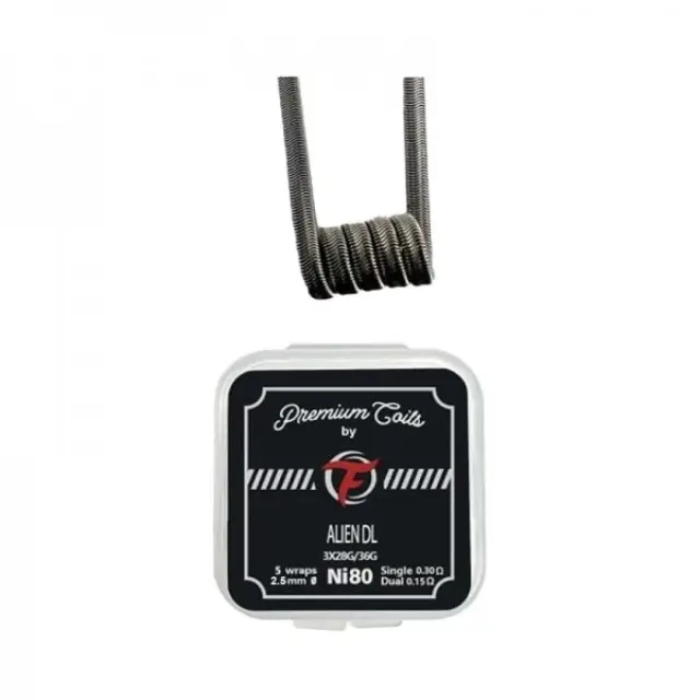 Alien DL Premade Coils Ni80 0.30Ω 2.5mm (10τμχ) - Fumytech