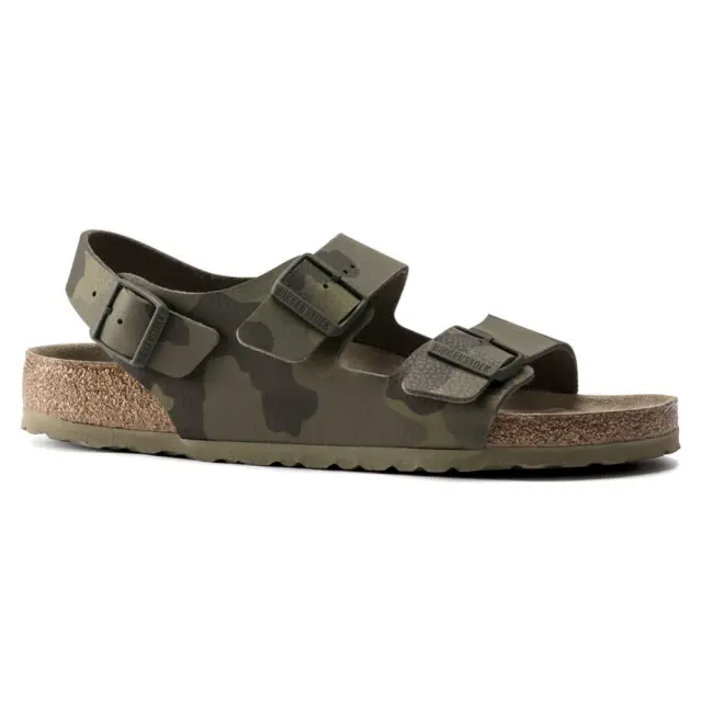 Birkenstock Πέδιλα Unisex Birko-Flor(ανθεκτικό υλικό της Birkenstock-επιτρέπει την επαφή με το νερό) Πράσινο BIR/MILANO SOFT 1018780 GREN