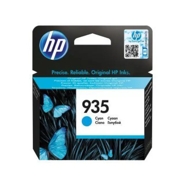 HP 935 Γνήσιο Μελάνι Εκτυπωτή InkJet Κυανό (C2P20AE)