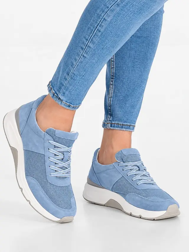 Gabor Sneakers Γυναικείο δέρμα Nubuck/ύφασμα Μπλέ GAB/86897 16-ARKTIS 2
