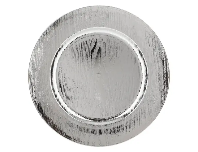 Πιατέλα σερβιρίσματος Fééric Lights & Christmas με διάμετρο 33cm - Silver 129812AR 2