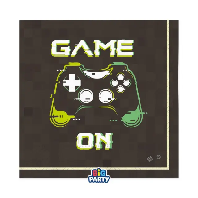 Χαρτοπετσέτες Φαγητού Videogame / 16 τεμ.