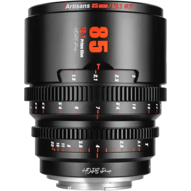 7Artisans 85mm T2.1 Hope Canon RF