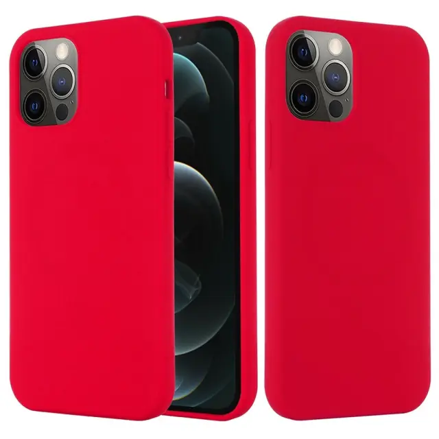 Θήκη Σιλικόνης με MagSafe για iPhone 14 Pro-Red OEM