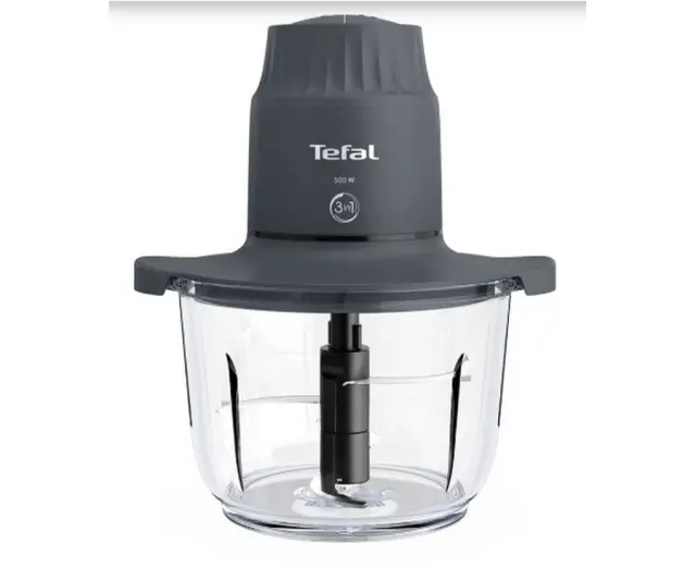 Tefal MB603138 Πολυκόπτης Multi 500W με Δοχείο 1lt Μαύρος