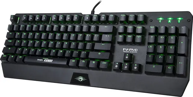 Marvo Gaming Μηχανικό Πληκτρολόγιο με Custom διακόπτες και φωτιζόμενα πλήκτρα KG922 3