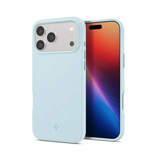 Spigen Θήκη Κινητού iPhone 17 Pro Max Silicone Fit Mag Magsafe Μute Βlue