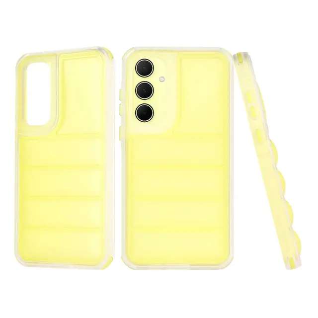 Techsuit® Wave Shield Θήκη για Galaxy A35- Yellow