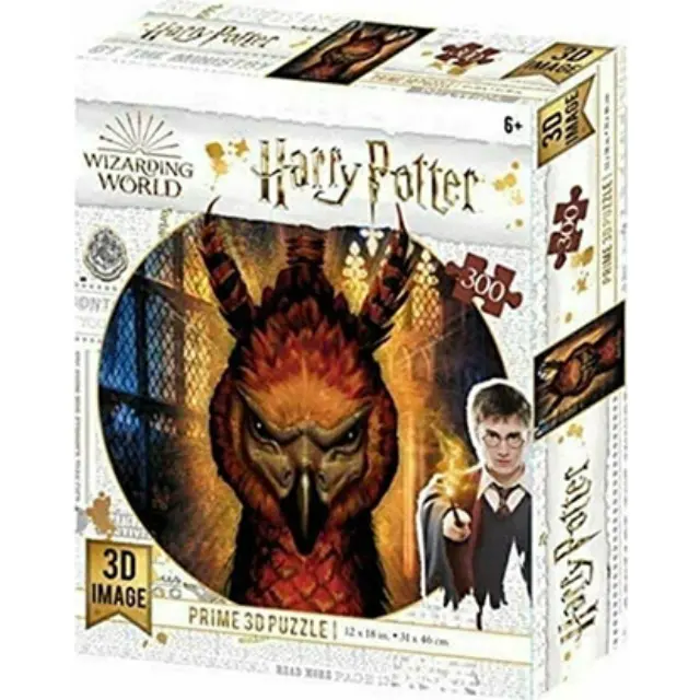Prime 3D HARRY POTTER - Fawkes - Lenticular Puzzle 3D 300P 46x31cm