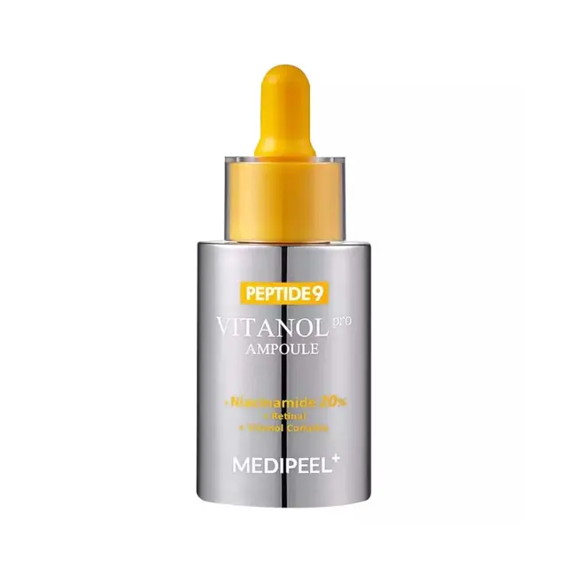 MEDIPEEL Peptide 9 Vitanol Pro Ampoule με Νιασιναμίδη και Ρετινάλη 30ml