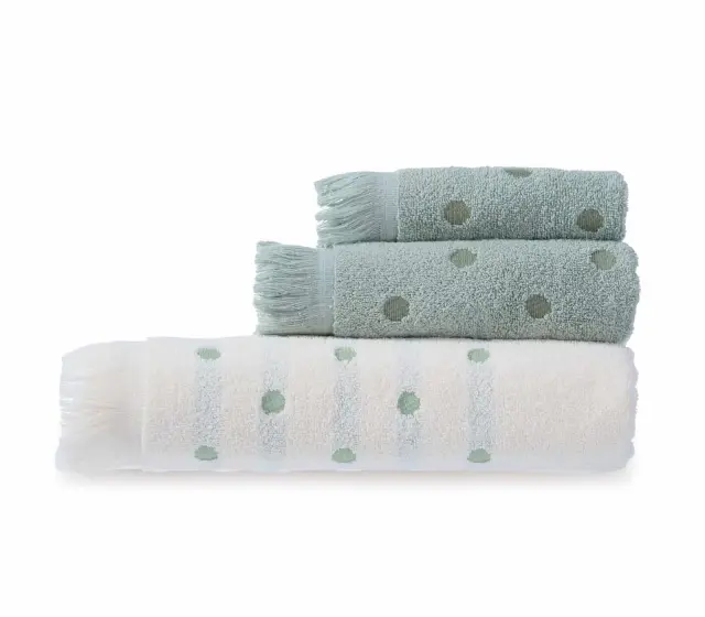 ΠΕΤΣΕΤΑ ΣΩΜΑΤΟΣ SERENDIPITY 70X140 ECRU/GREEN NEF NEF