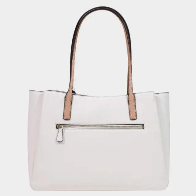 Guess - Γυναικεία Τσάντα Tote Noelle HWZG9672260-bei Μπεζ 3