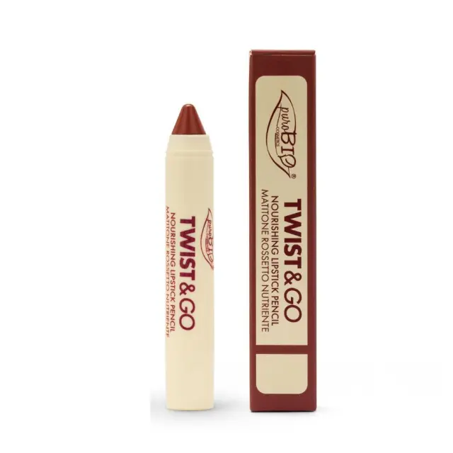 puroBIO Twist & Go Lipstick Pencil - PRB506 - Dark Mauve