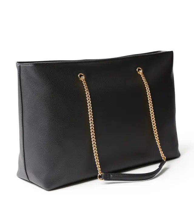 Γυναικεία τσάντα CALVIN KLEIN Minimal Monogram Tote 3204G Μαύρο 2