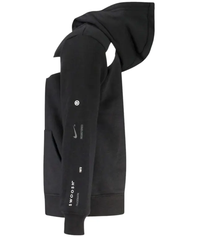 Nike - Παιδική Ζακέτα Φούτερ Swoosh Full Zip 86I159-023 Μαύρο - 6 ετών 3