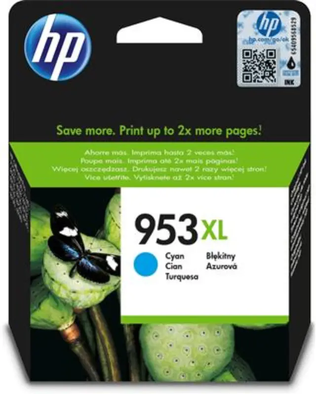 HP Μελάνι Inkjet 953XL Cyan (F6U16AE) (HPF6U16AE) HEWLETT PACKARD