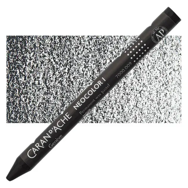Caran d'Ache Neocolor I Παστέλ Κεριού - 7000/009 - Black