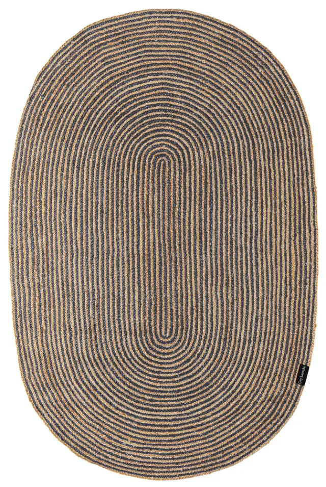 Χαλί Guy Laroche Hartum Anthracite Oval 130x200 3