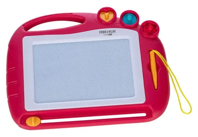 Free2Play Μαγνητικός Πίνακας 21.5cm Mini Red 83204