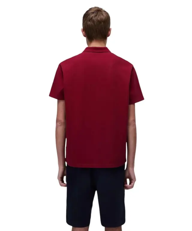 Napapijri - Ανδρικό T-shirt Polo Ealis SS Regular Fit NP0A4H8B-R1E Μπορντό - S 2