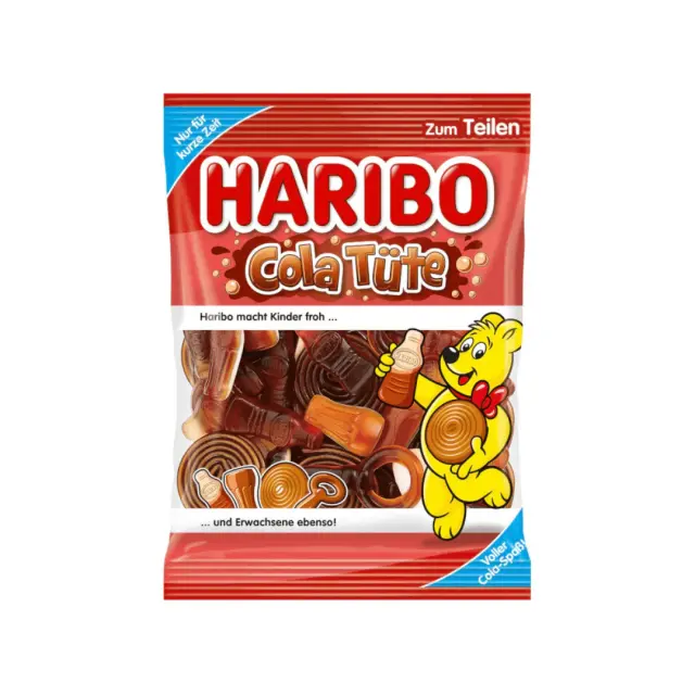 Haribo Ζελεδάκια Cola Tüte 175g