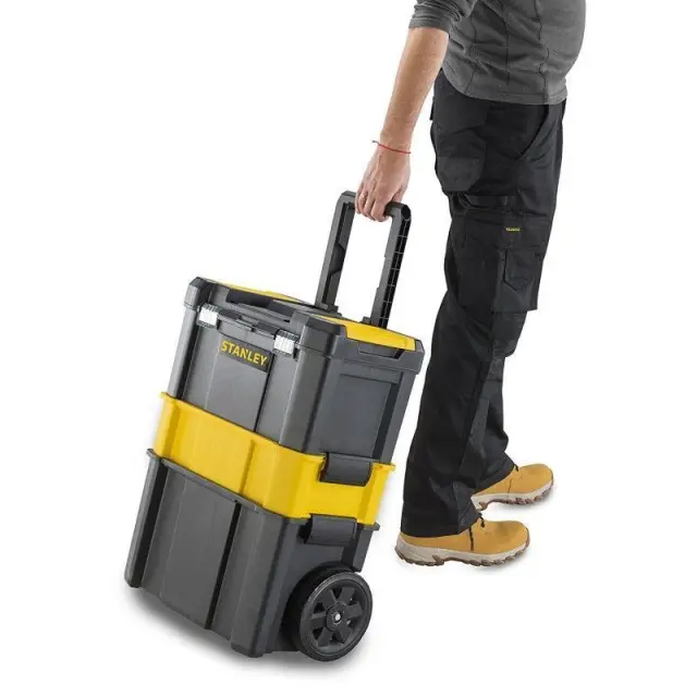 Stanley STST1-80151 - EPΓAΛEIOΘHKH TPOXHΛATH 3ΣE1 ESSENTIAL 47,5X28,3X63CM 2