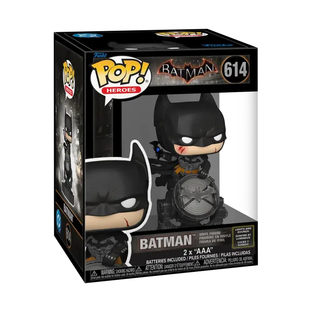 Φιγούρα Funko Pop Premium: Arkham Knight - Batman SFX (Light-Up) #614 2