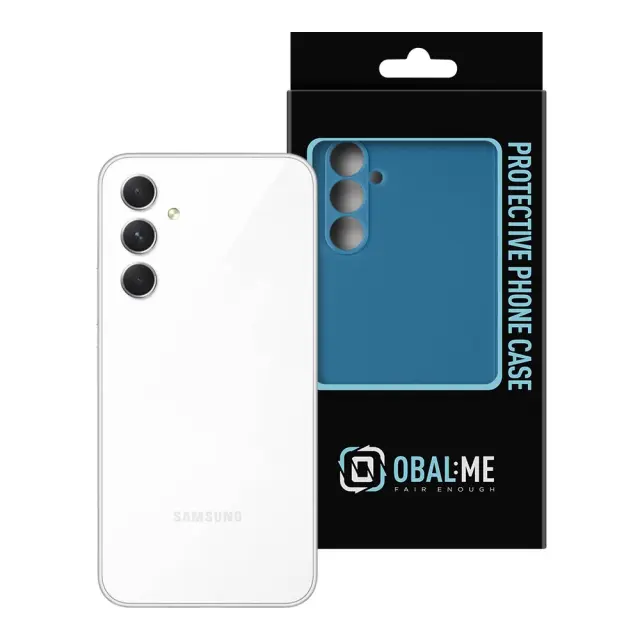 OBAL:ME Matte TPU Case for Samsung Galaxy A54 5G Dark Blue 3