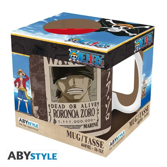 Abysse One Piece - Zoro Wanted Mug (460ml) (ABYMUGA582)