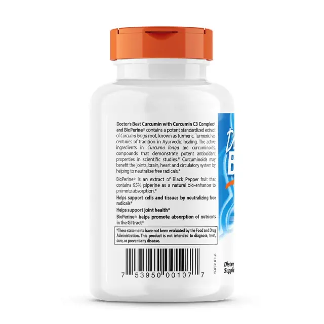 Doctor's Best Curcumin C3 Complex 500 mg 3