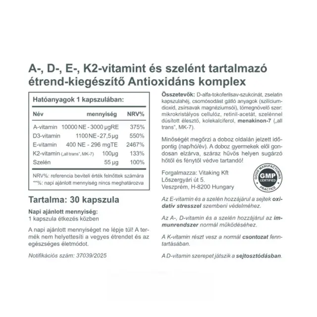 Vitaking Antioxidant Complex 2