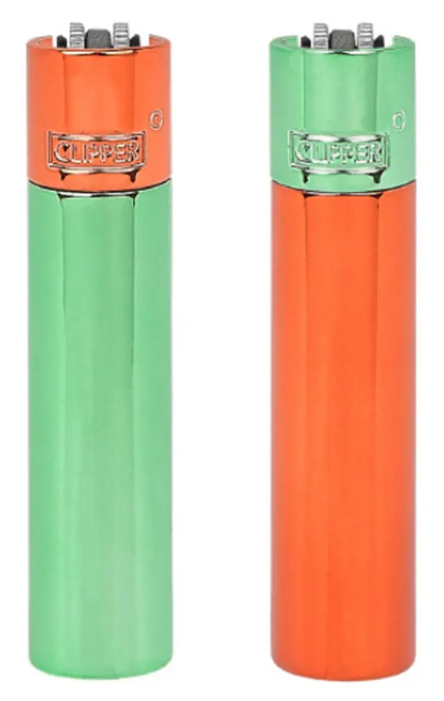 Clipper Αναπτήρας Μεταλλικός Μεγάλος - Safari