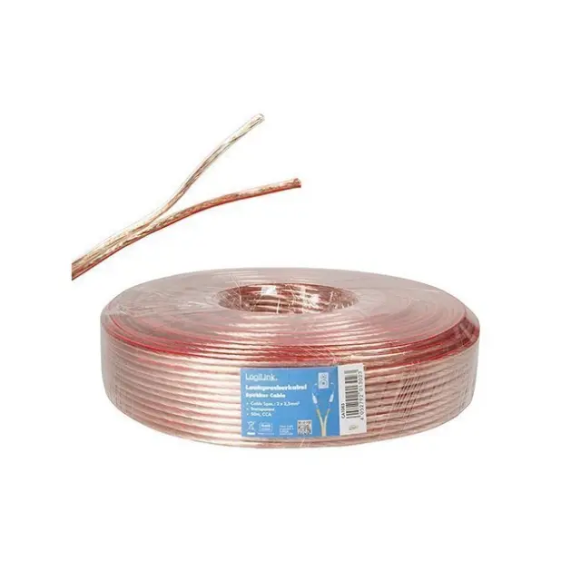 LogiLink Καλώδιο Ήχου 50m 50x0.25mm (CA1085)