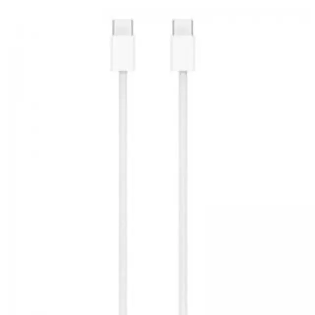 Kαλώδιο Apple Braided MW493 USB C σε USB C 60W 1m Λευκό (Ασυσκευαστό) N66314 2