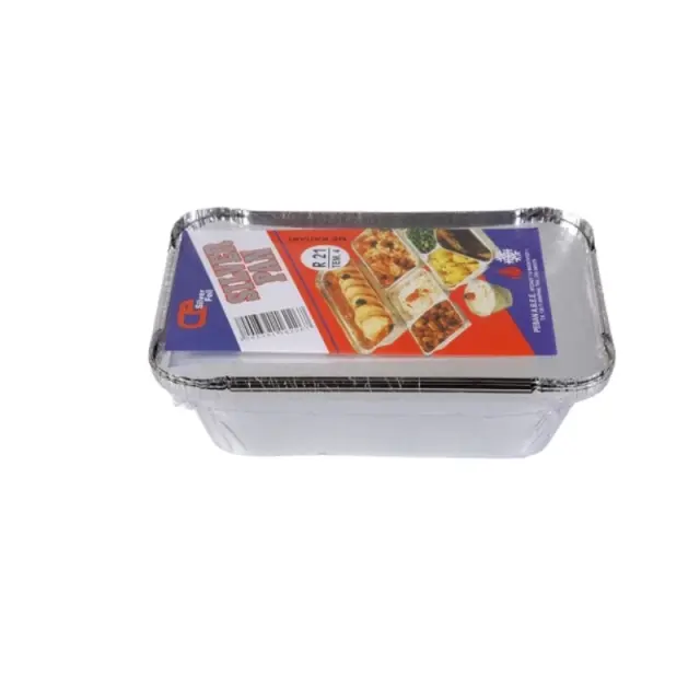 Silver Pan R21 Σκεύος Αλ/Νιου 4 Tεμάχια Με Καπάκι