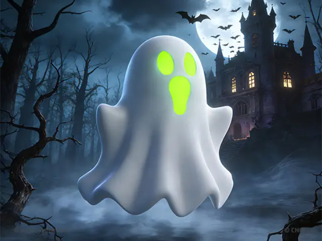 Chocli Μεταλλικό Μπρελόκ / Metal Keyring: Ghost 2