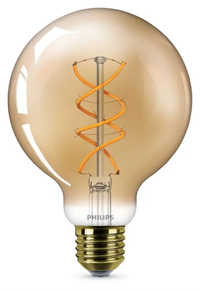 Philips Classic Led Globe 5W/E27 Κίτρινο Φως