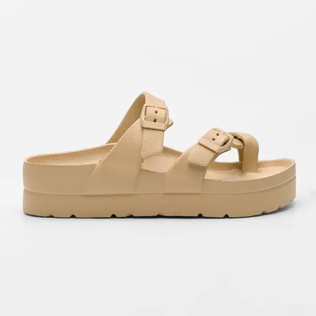 Sun&Fun Πέδιλα Γυναικείο EVA-αδιάβροχο Μπεζ SAF/15520 BEIGE