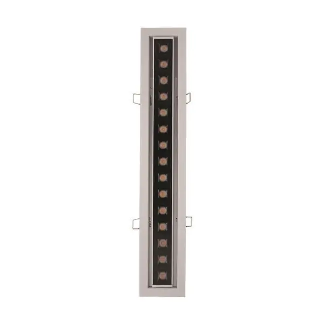 ΣΠΟΤ ΧΩΝΕΥΤΟ ΓΡΑΜΜΙΚΟ LED 12W 4000K ΛΕΥΚΟ/ ΜΑΥΡΟ Άσπρο/Μαύρο