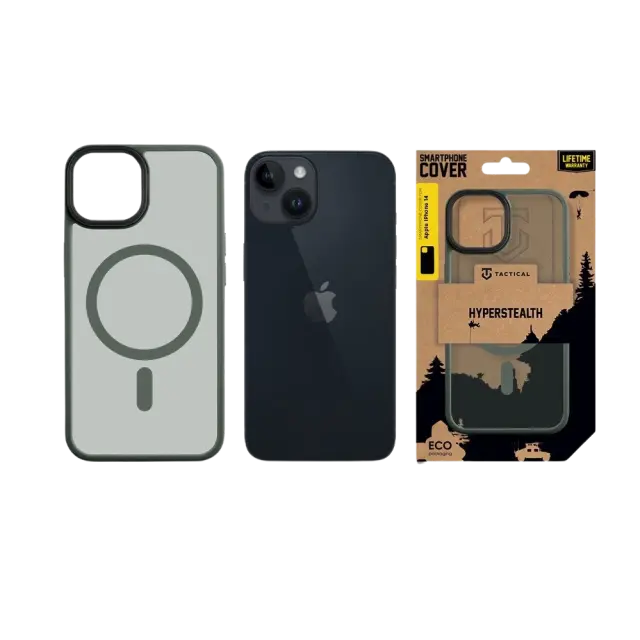 Tactical MagForce Hyperstealth Cover for Apple iPhone 14 Forest Green 3
