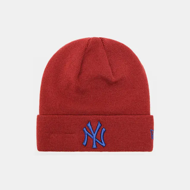New Era Adult League Essentials New York Yankees Cuff Beanie Μπορντό 60284956 (New Era) - One Size