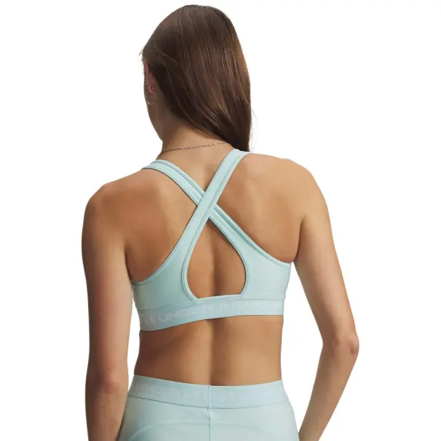 Under Armour Women's Crossback Mid Bra Μέντα 1361034-703 (Under Armour) 2