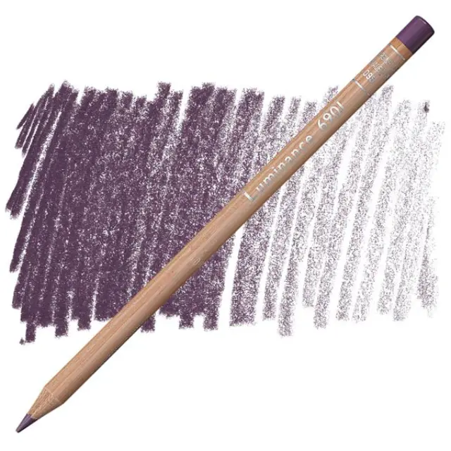 Ξυλομπογιά Caran d'Ache Luminance - 095 Light Aubergine