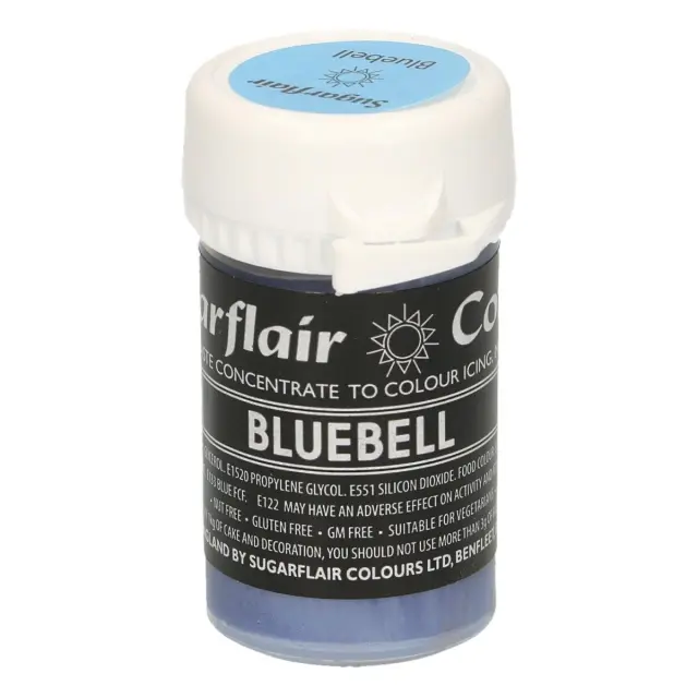Πάστα Sugarflair Χρώμα - Παστέλ Bluebell - 25γρ.