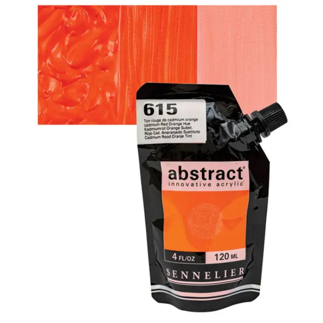 Ακρυλικό Sennelier Abstract 615 Cadmium Red Orange Hue - 120ml