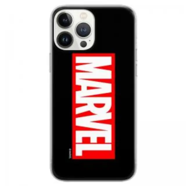Θήκη Soft TPU Marvel Xiaomi Redmi 12C Logo 001 Full Print Μαύρο N64106 2
