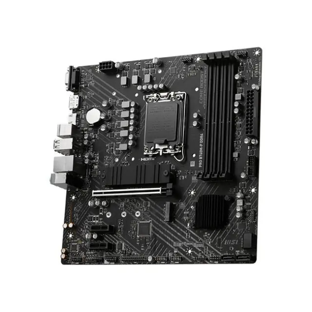 MSI PRO B760M-P DDR4 motherboard Intel B760 LGA 1700 micro ATX 3