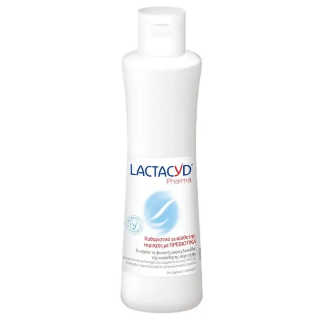 Lactacyd Pharma Intimate Wash With Prebiotics + Καθαριστικό Ευαίσθητης Περιοχής Με Πρεβιοτικά, 250ml 3