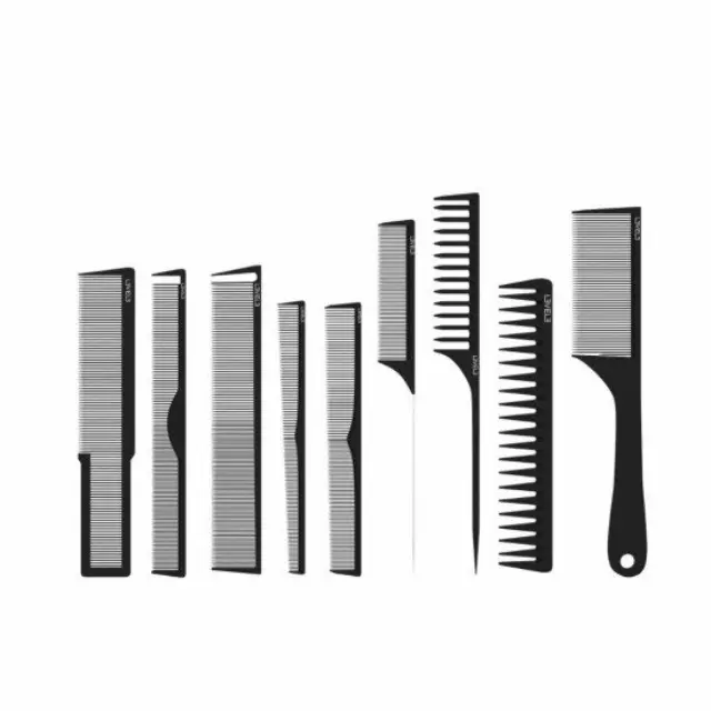 L3VEL3 Χτένες Comb Set 9τμχ
