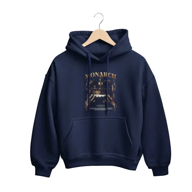 Φούτερ Noshame® Navy με τύπωμα - 3025105 - XXL